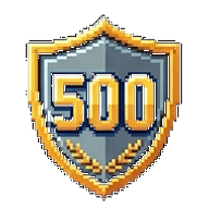 Badge: 500
